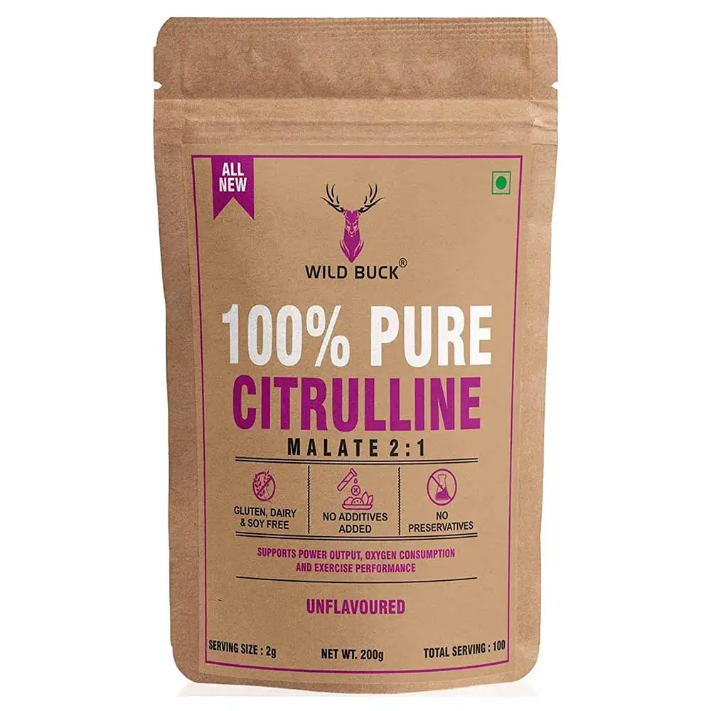 Wild Buck 100% Pure Citrulline Malate 2:1,  0.44 lb  Unflavoured