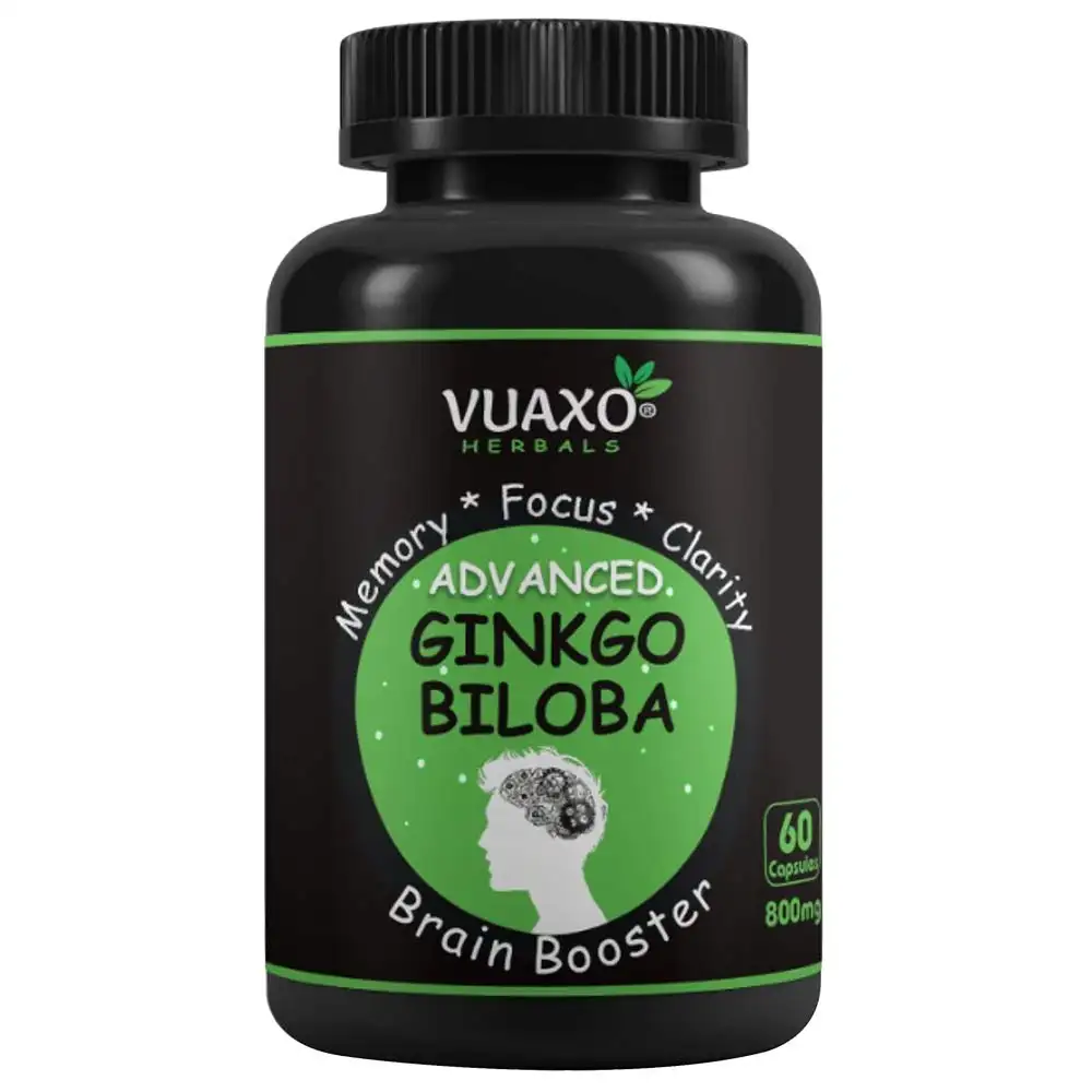 Vuaxo Advanced Ginkgo Biloba,  60 capsules