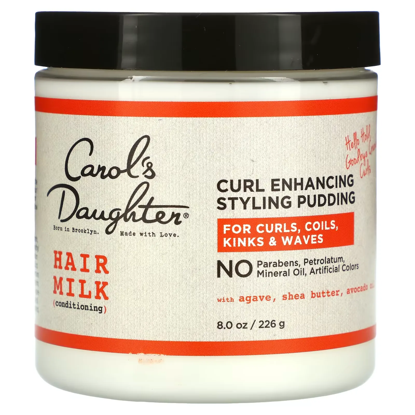 Hair Milk, Conditioning, Curl Enhancing Styling Pudding, 8 oz (226 g)