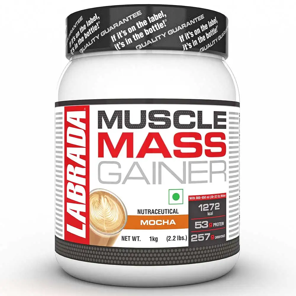 Labrada Muscle Mass Gainer,  2.2 lb  Mocha