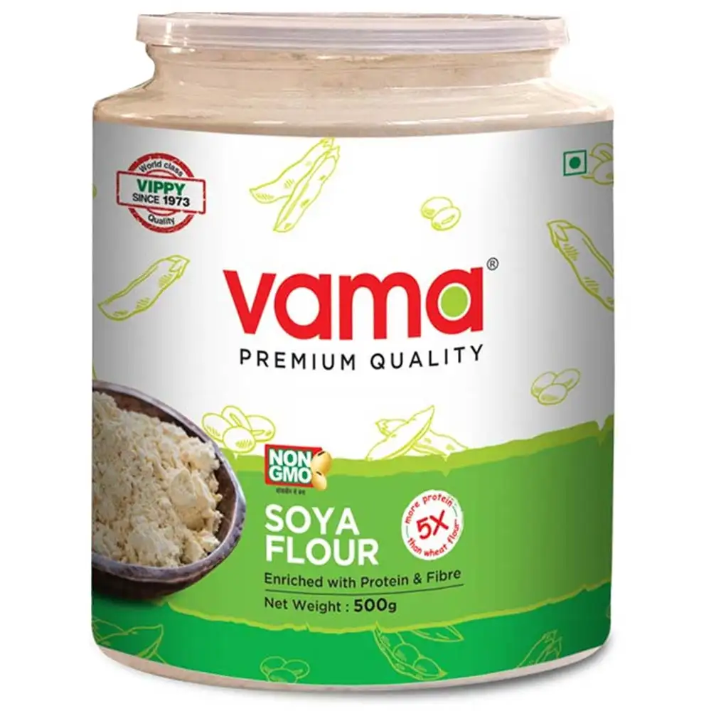 Vama Soya Flour,  Enriched with Protein & Fibre  500 g