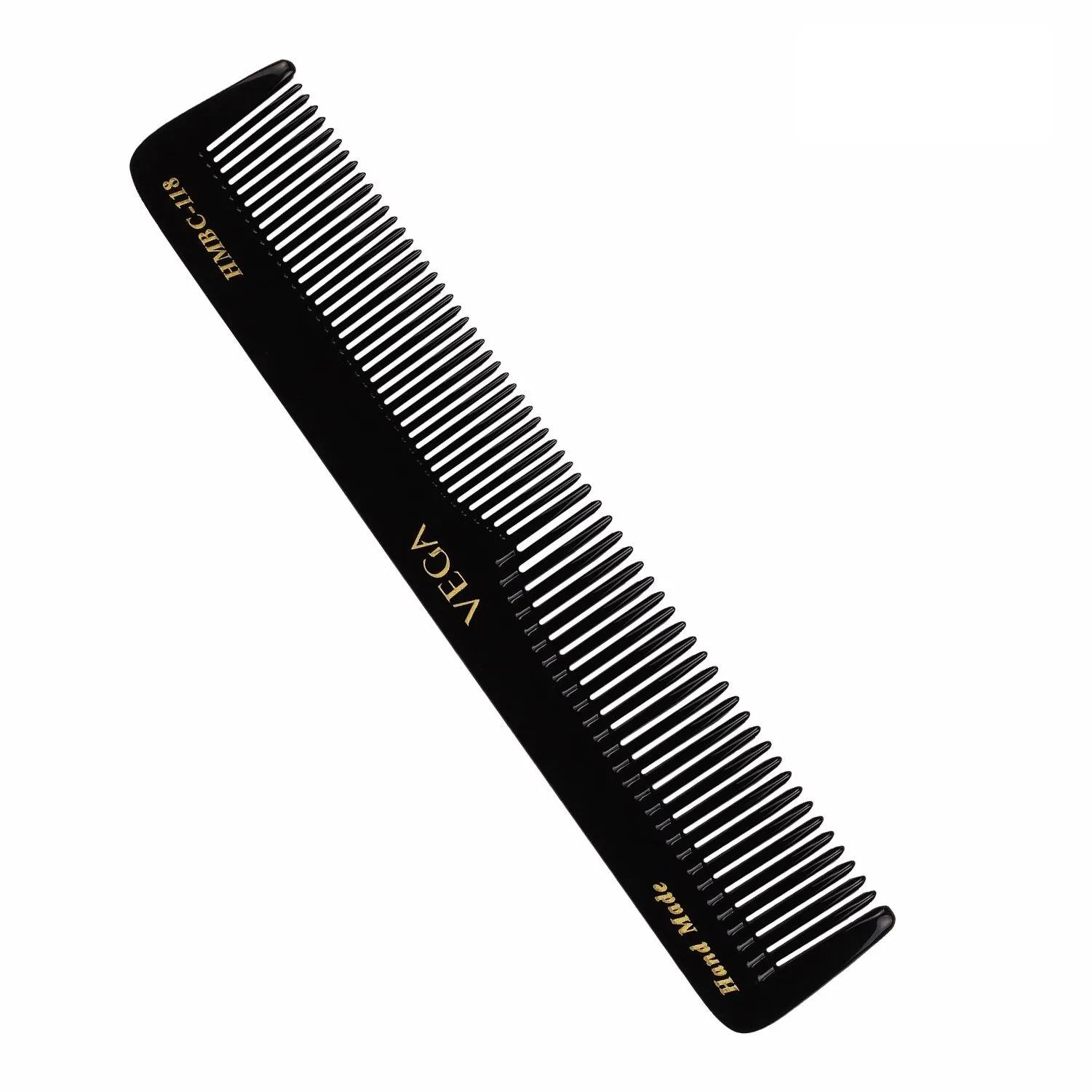 VEGA Handcrafted Comb - Black (HMBC-118)