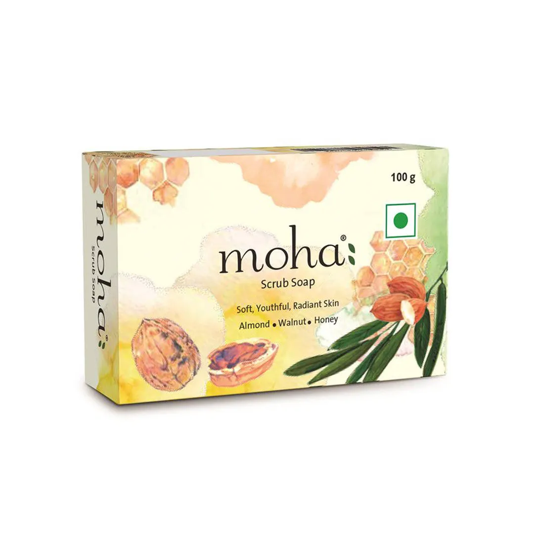 Moha Scrub Soap For Soft Youthful & Radiant Skin