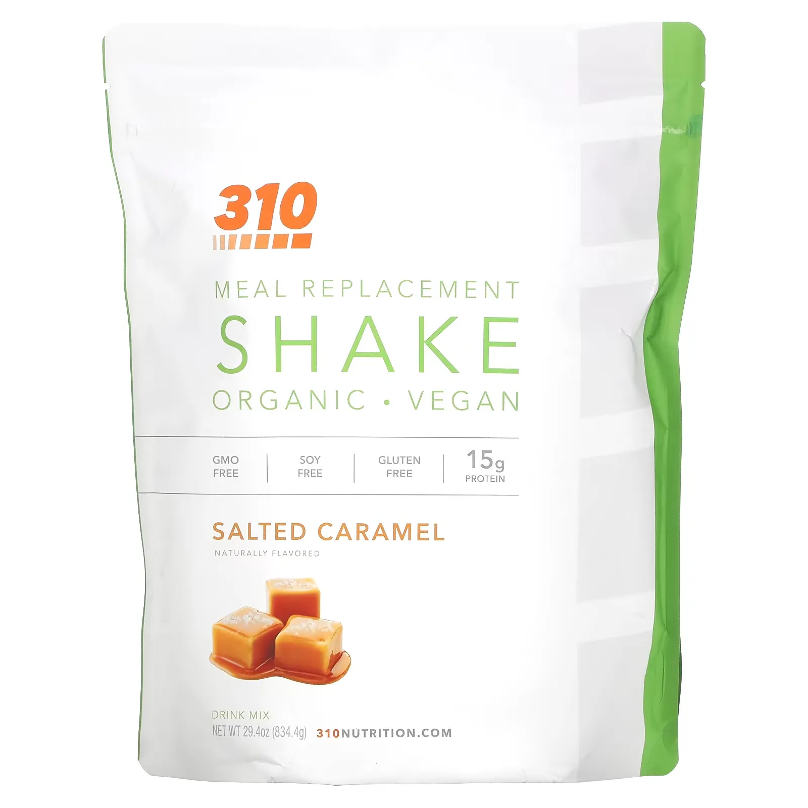 Meal Replacement Shake, Salted Caramel, 29.4 oz (834.4 g)