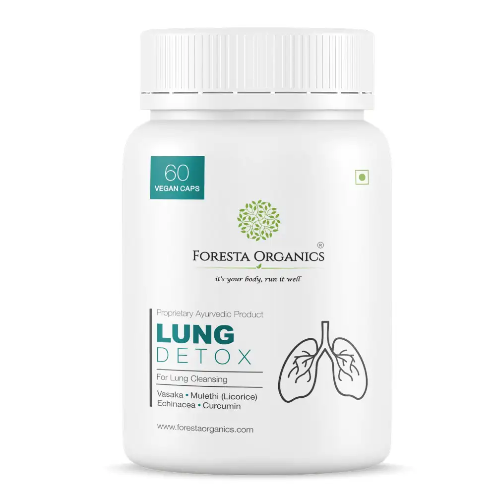 Foresta Organics Lung Detox,  60 capsules