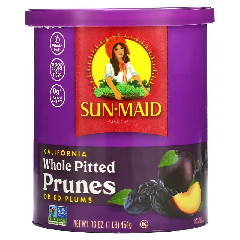 California Whole Pitted Prunes, Dried Plums, 16 oz (454 g)