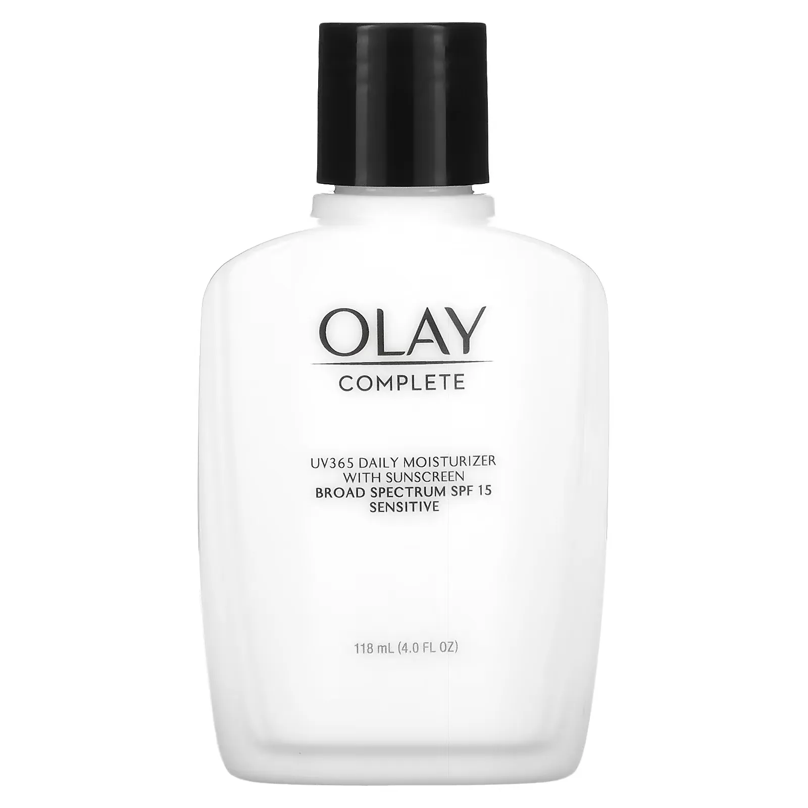 Complete, UV365 Daily Moisturizer with Sunscreen, SPF 15, Sensitive, 4 fl oz (118 ml)