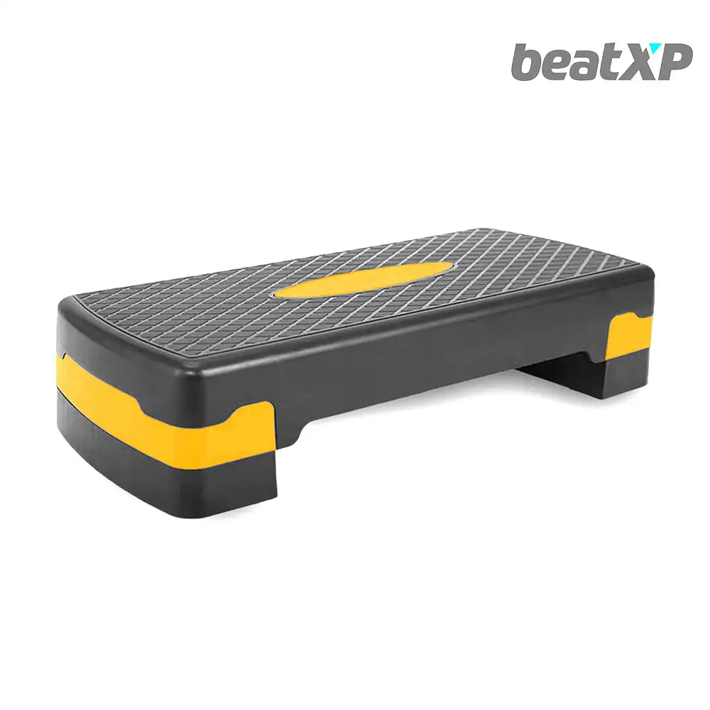 beatXP Aerobic Stepper,  Black & Orange  68x28x10-15cm