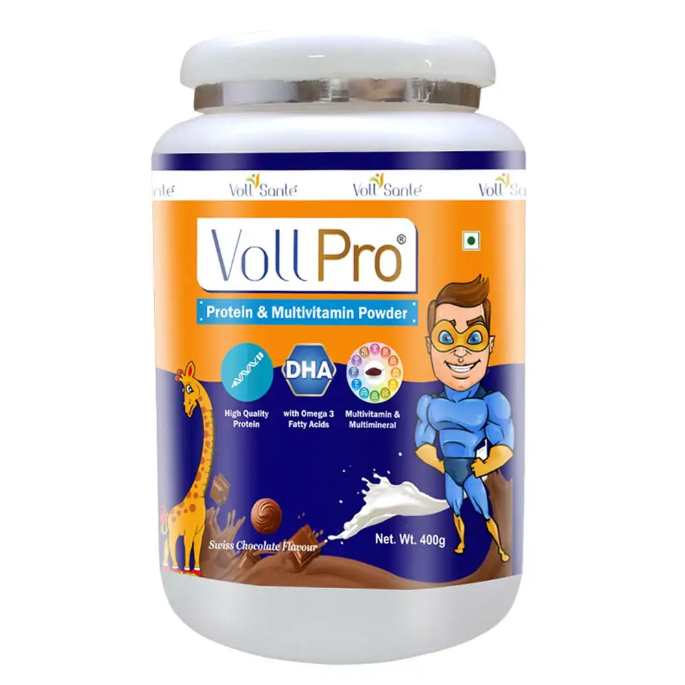 Voll Sante Voll Pro Protein & Multivitamin Powder,  0.88 lb  Chocolate