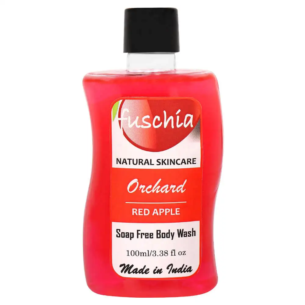 Fuschia Soap Free Body Wash,  100 ml  Orchard Red Apple