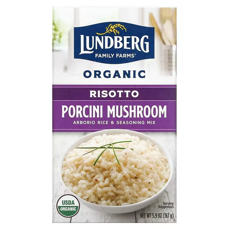 Organic Risotto, Porcini Mushroom, 5.9 oz (167 g)