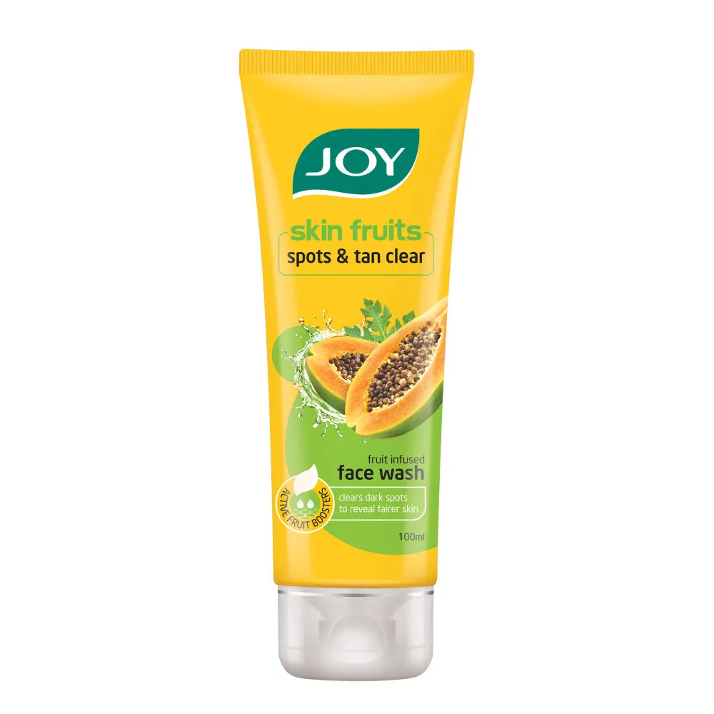 Joy Skin Fruits Spots & Tan Clear Papaya Face Wash