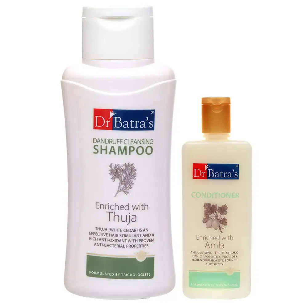 Dr Batra's Dandruff cleansing Shampoo & Conditioner Combo,  2 Piece(s)/Pack  for All Types of Hair