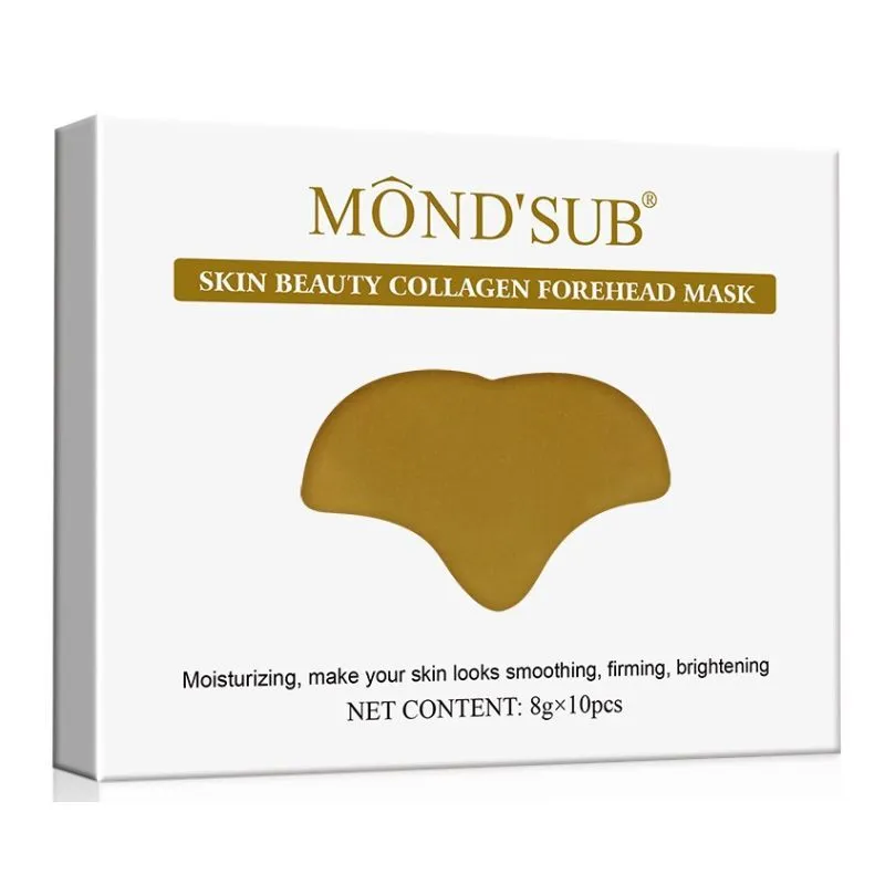 Mond'Sub Gold Collagen Forehead Mask - Pack Of 10