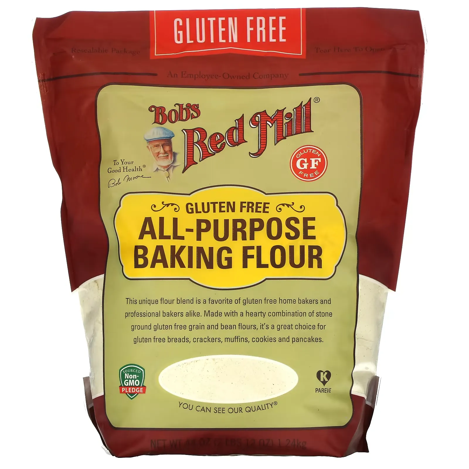 All Purpose Baking Flour, Gluten Free,  44 oz (1.24 kg)