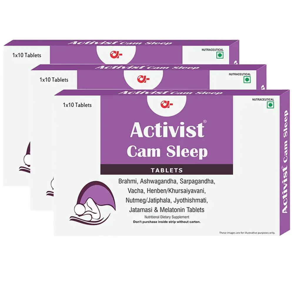 Activist Cam Sleep (Pack of 3),  10 tablet(s)