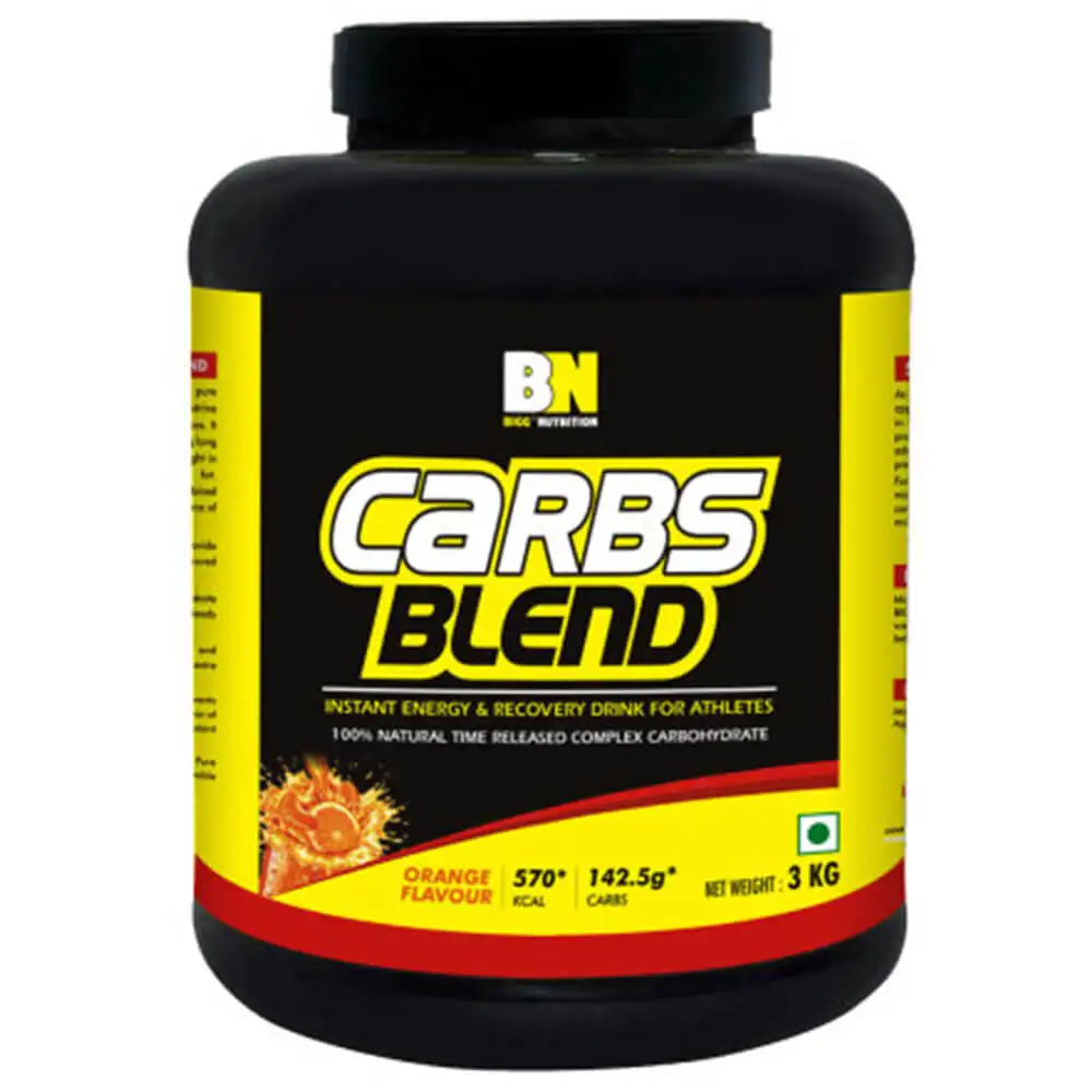 Bigg Nutrition Carbs Blend,  6.6 lb  Orange + Shaker Free