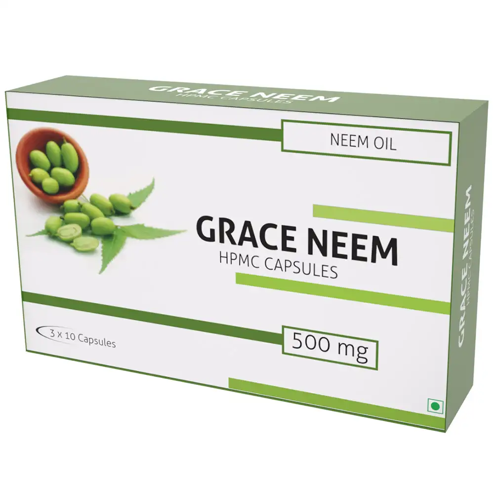 Nutra Grace Grace Neem,  30 capsules