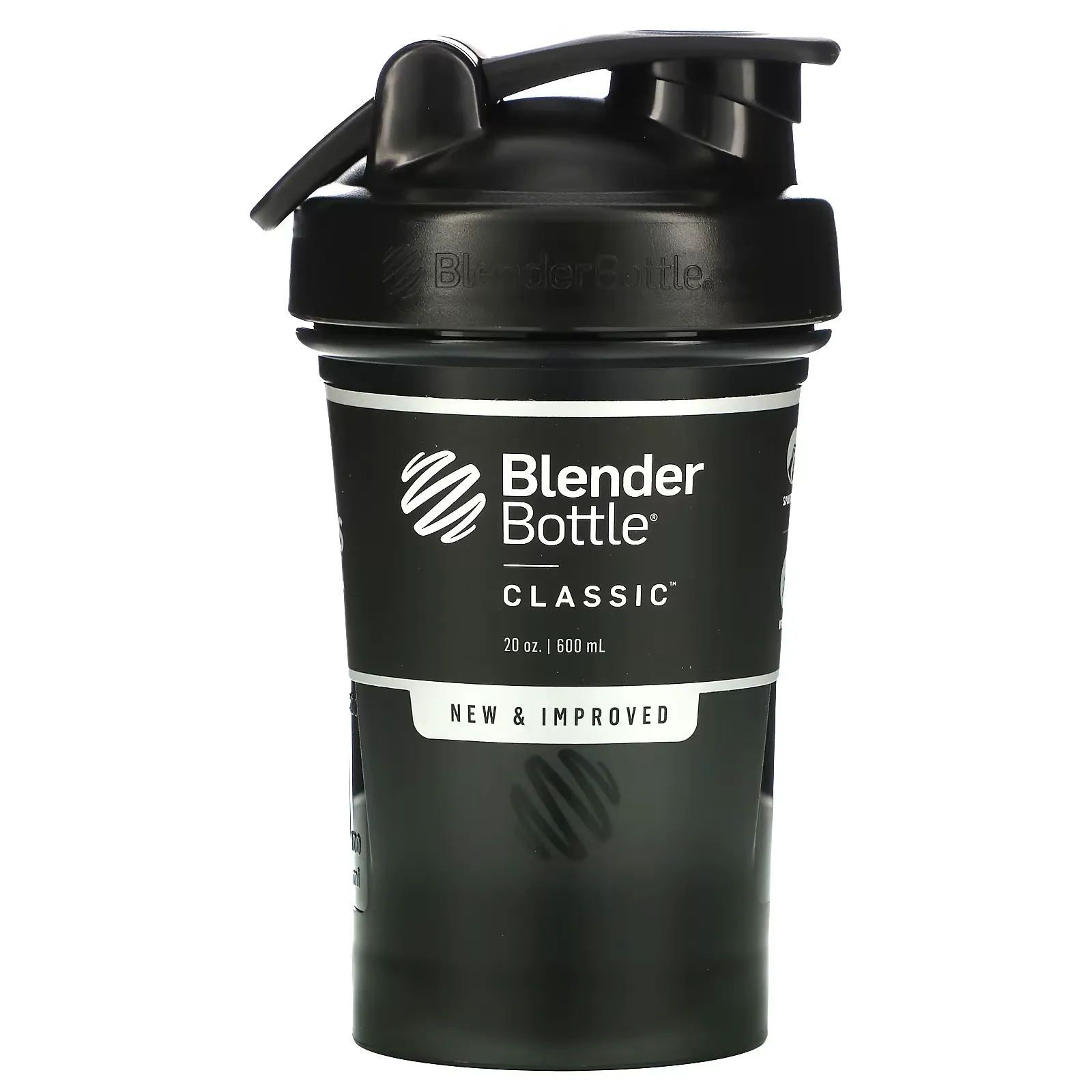 Classic with Loop, Black, 20 oz (600 ml)