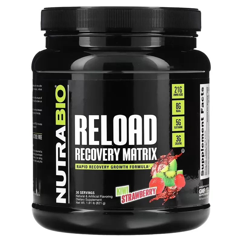 Reload Recovery Matrix, Kiwi Strawberry, 1.81 lb (821 g)