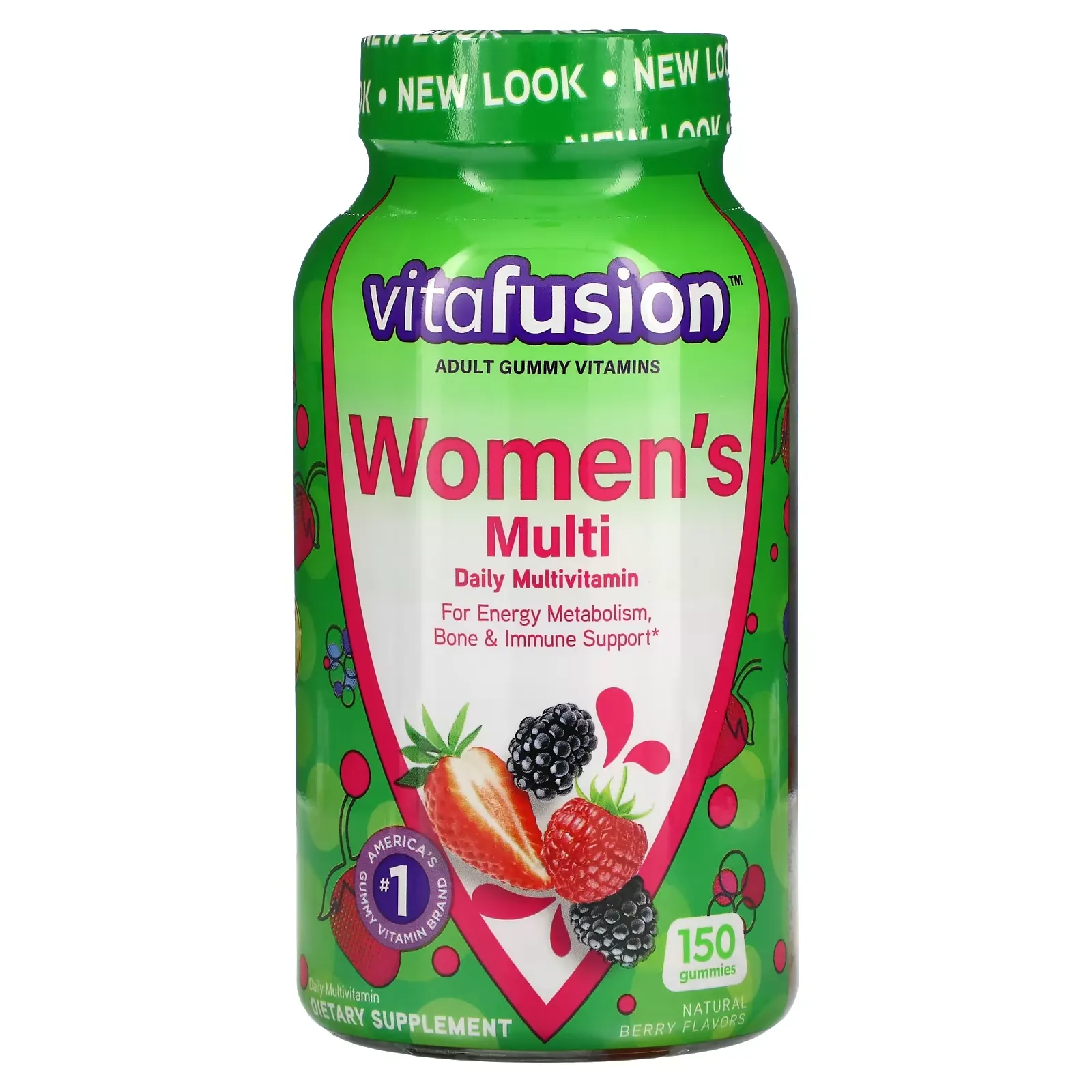 Women's Multi, Daily Multivitamin, Natural Berry, 150 Gummies