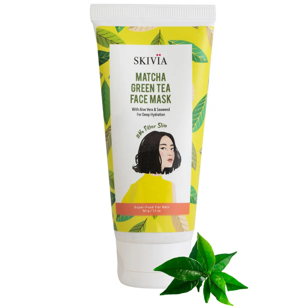 Skivia Matcha Green Tea Face Mask