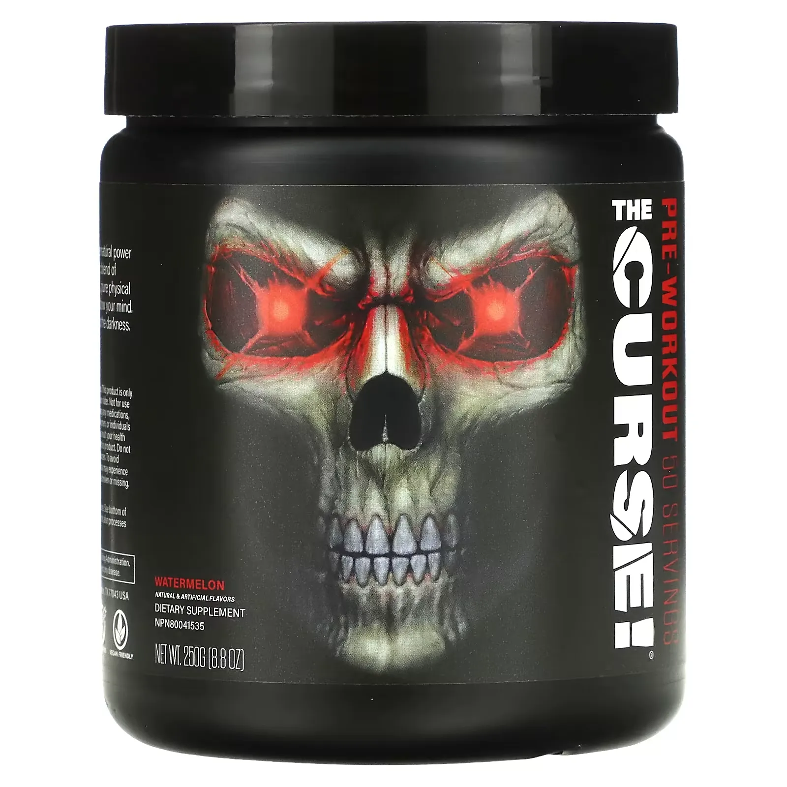 The Curse, Pre-Workout, Watermelon, 8.8 oz (250 g)