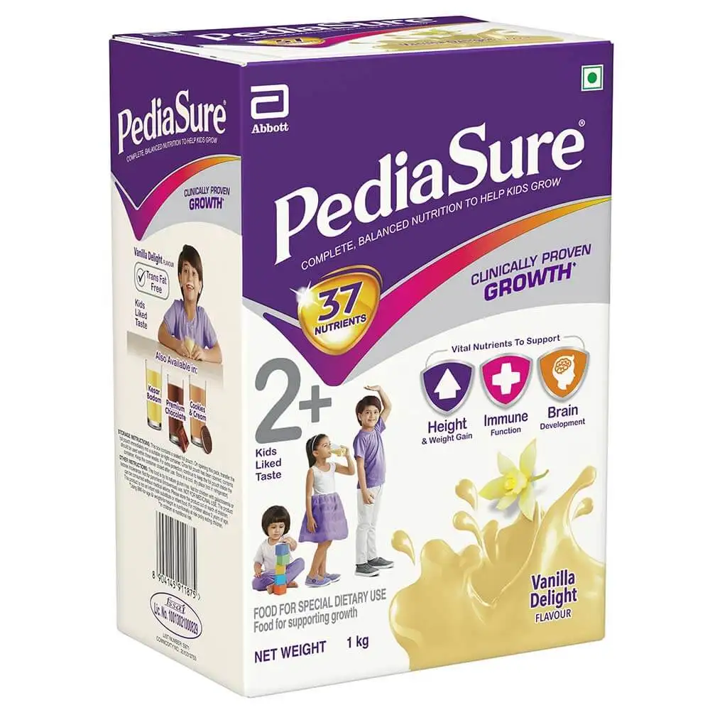 PediaSure Sure Growth Kids Nutrition,  1 kg  Vanilla Delight