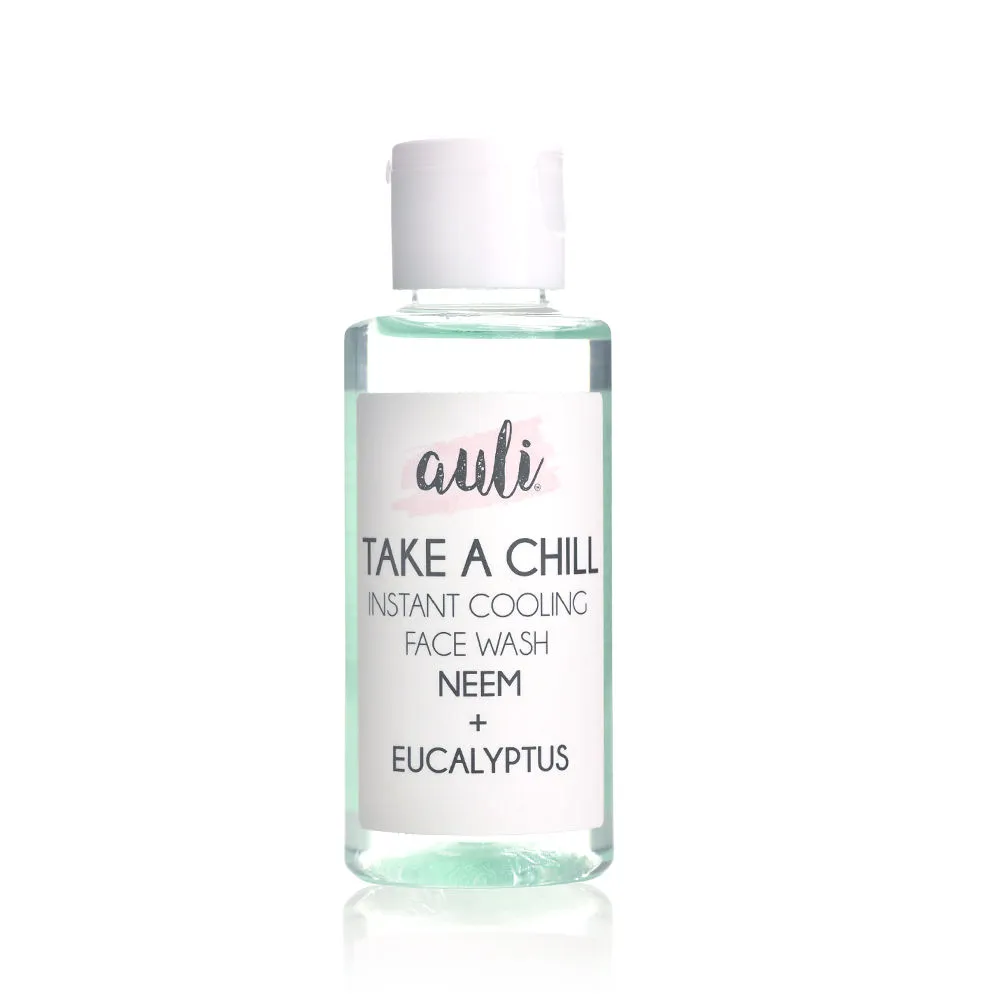 Auli Take A Chill Instant Cooling Face Wash with Neem + Eucalyptus