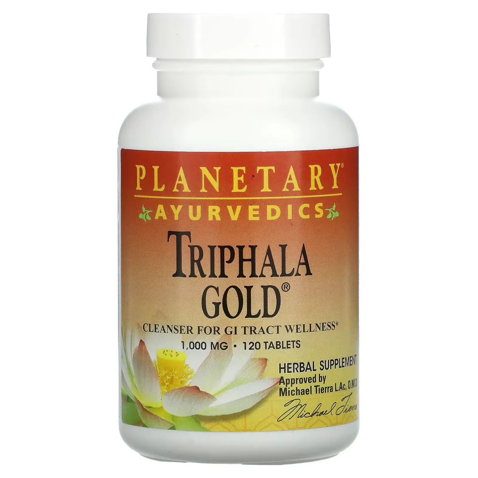 Ayurvedics, Triphala Gold, 1,000 mg, 120 Tablets