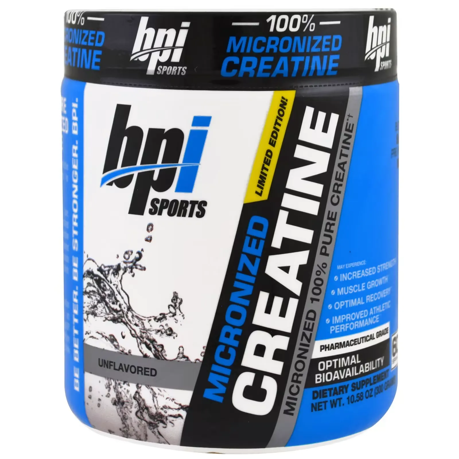 Micronized Creatine, Limited Edition, Unflavored, 10.58 oz (300 g)