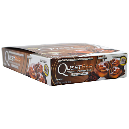 Quest Bars, Natural Cinnamon Roll 12/Box by Quest Nutrition