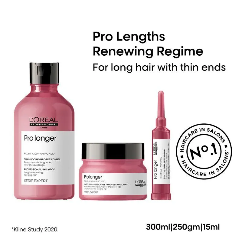 L'Oreal Professionnel Pro Longer Lengths-renewing Regime For Long Hair With Thin Ends