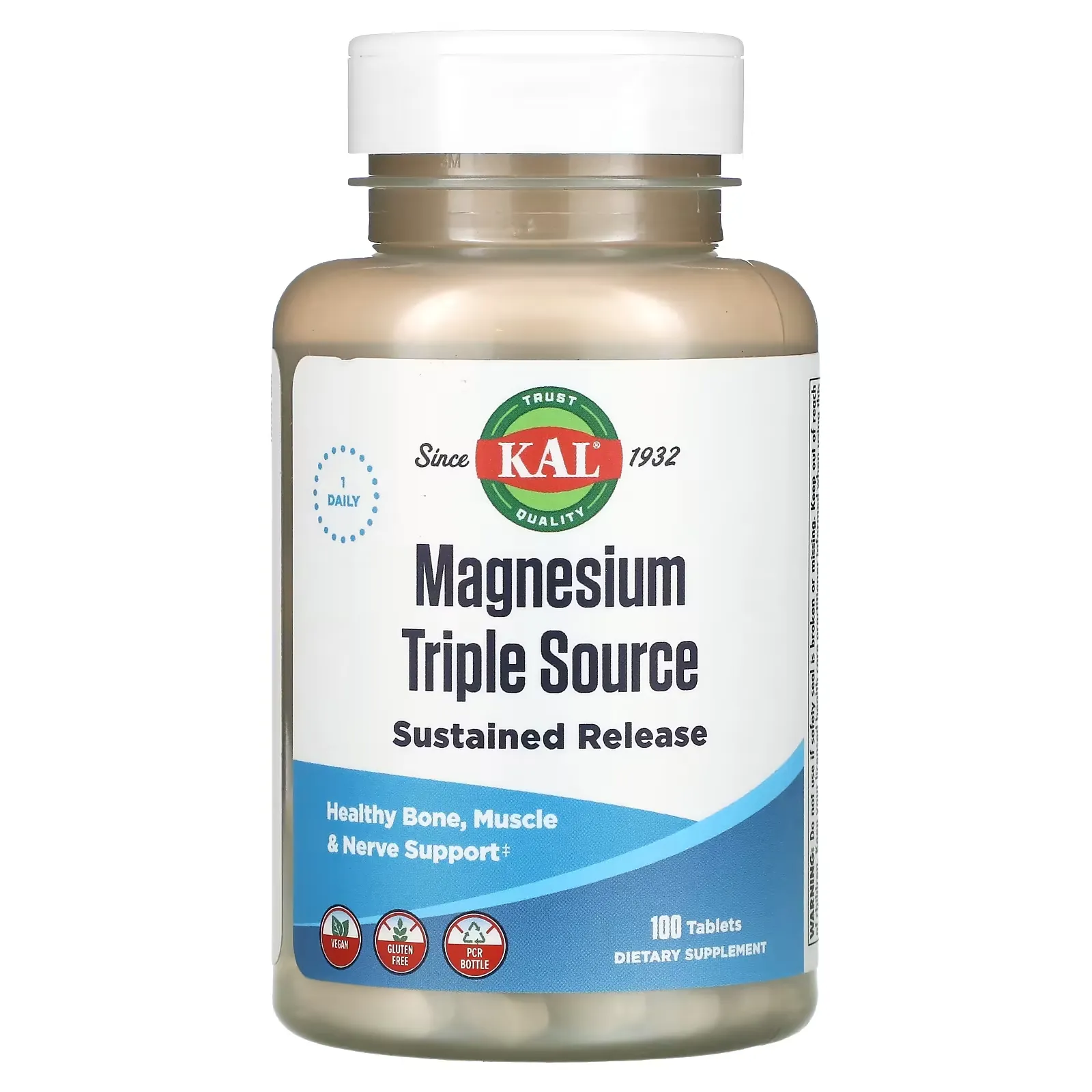 Magnesium Triple Source, 100 Tablets