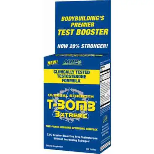 MHP T-Bomb 3xtreme,  168 tablet(s)  Unflavoured