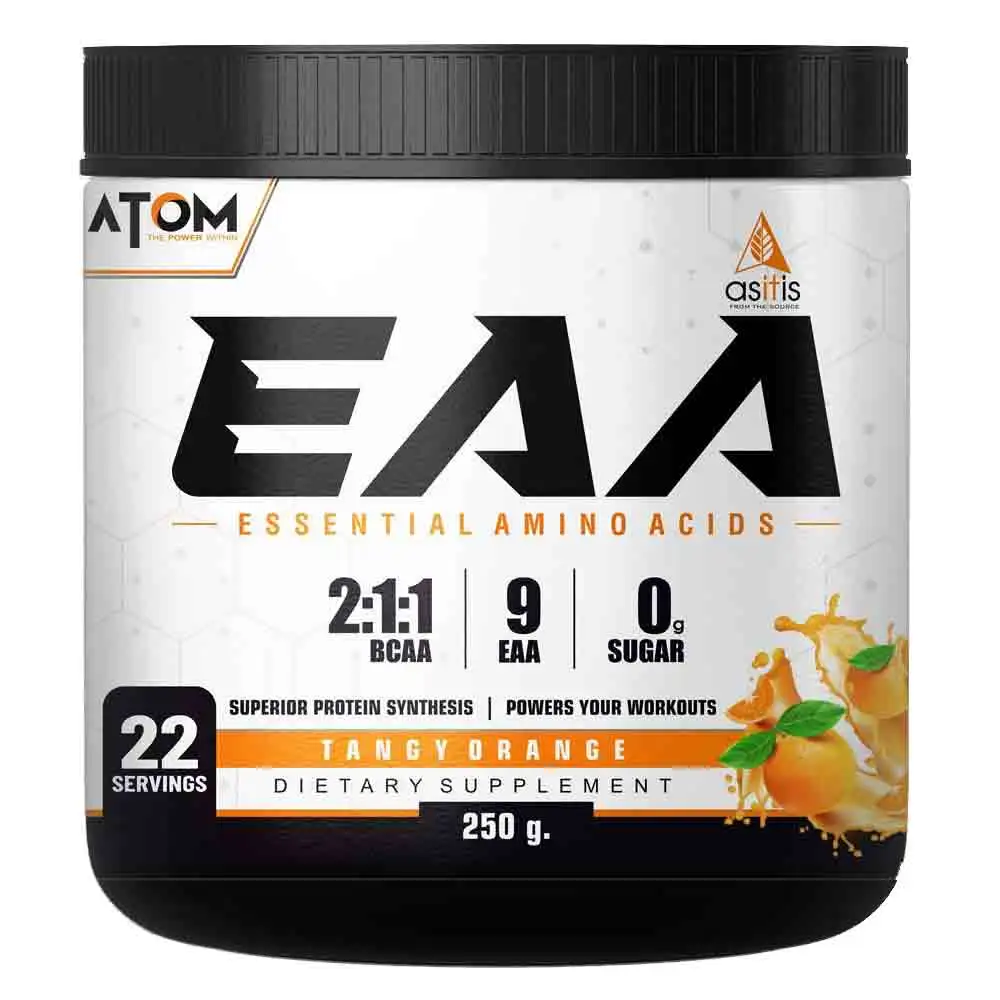 AS-IT-IS Nutrition EAA (Essential Amino Acids),  Tangy Orange  0.55 lb  22 Servings