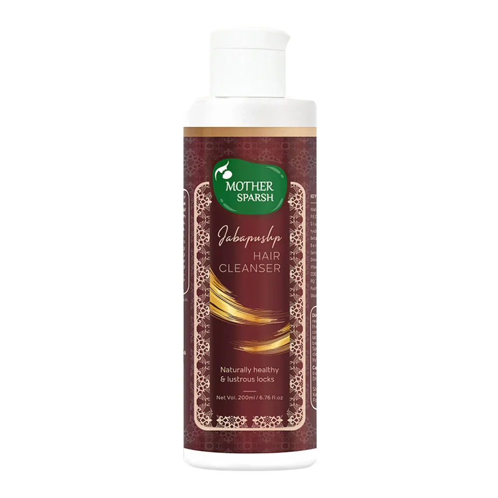 Mother Sparsh Jabapushp Ayurvedic Hair Cleanser For Hair Fall Control & Healthy Hair & Scalp