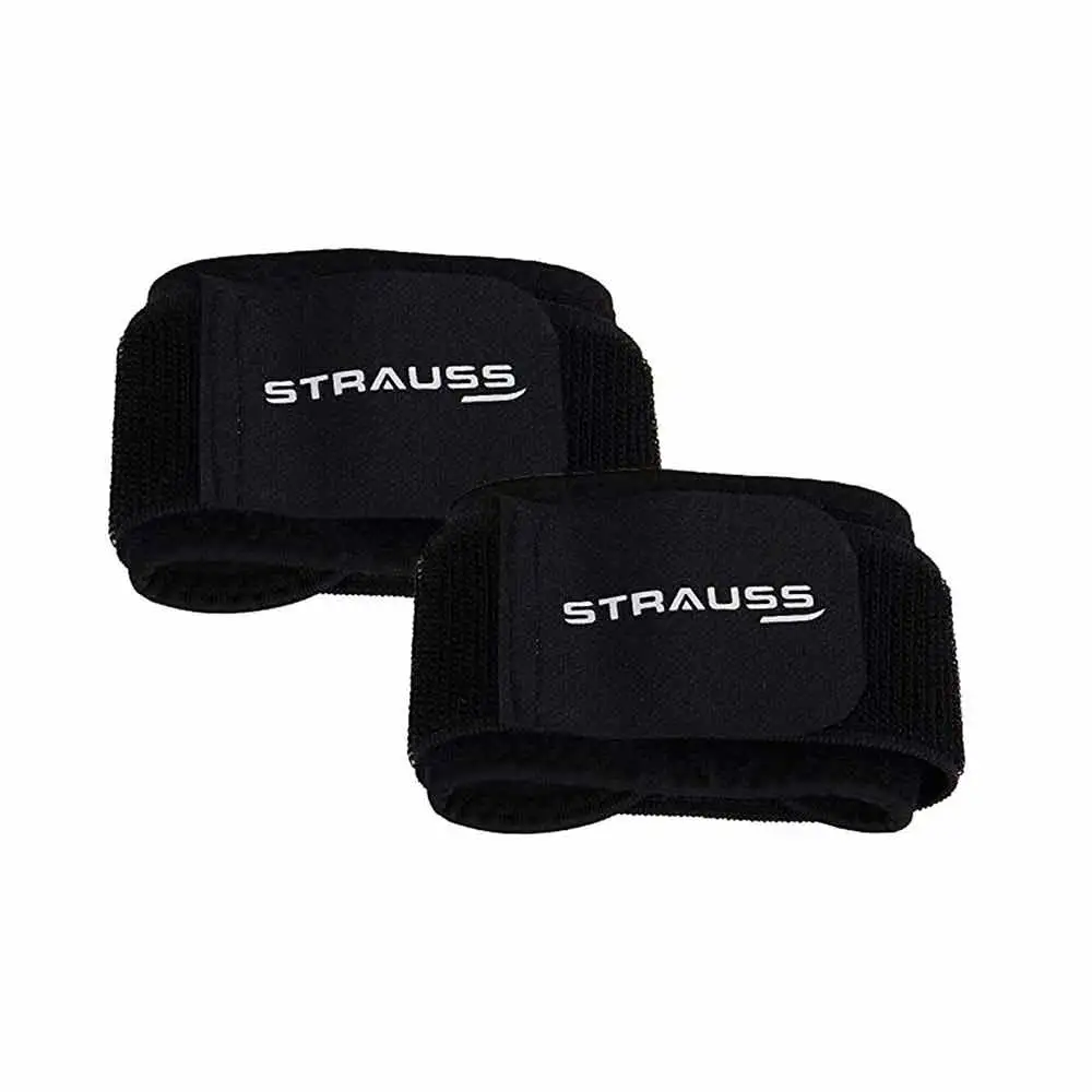 Strauss Wrist Support,  Pair (Black)  Free Size