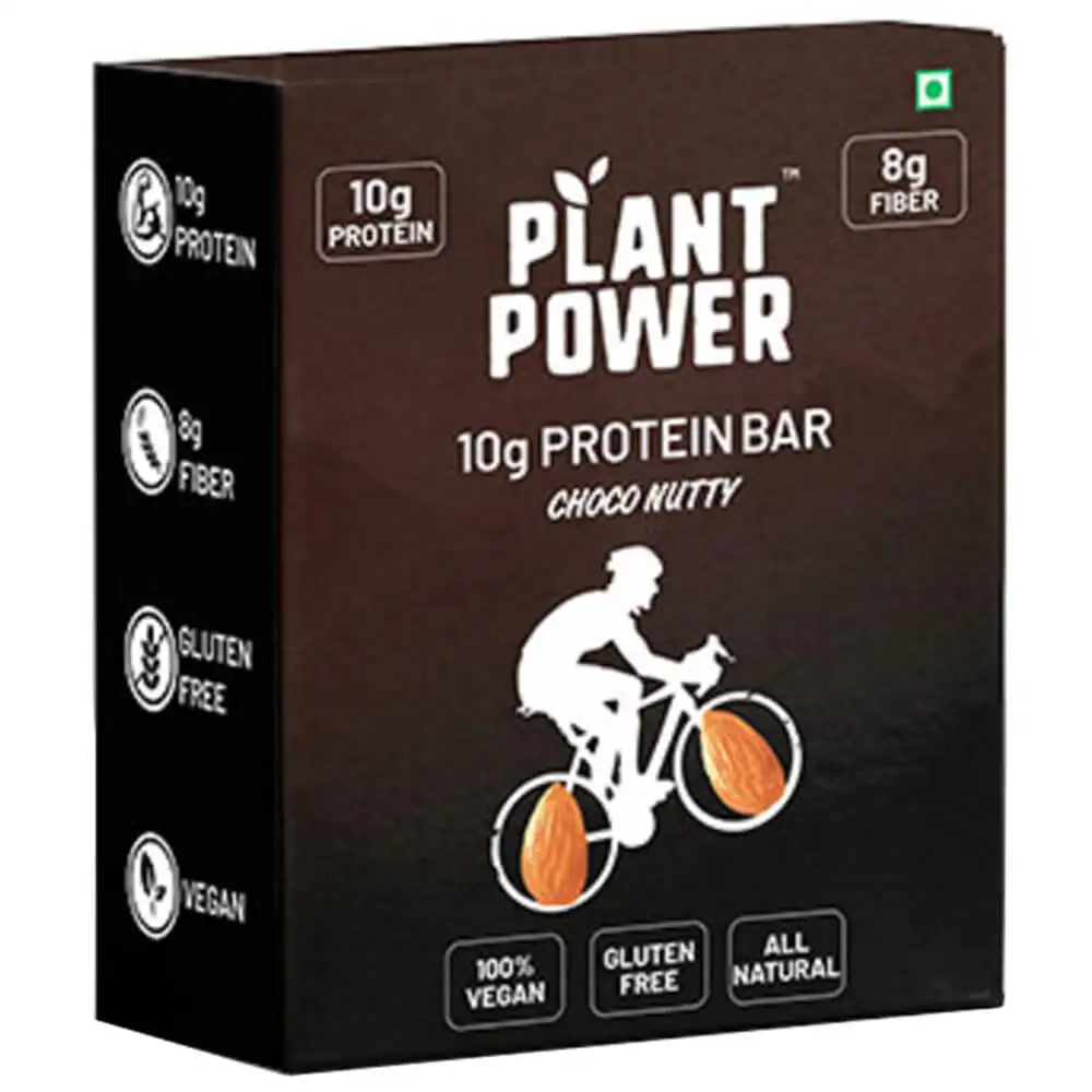 Plant Power 10g Protein Bar,  6 bar(s)  Choco Nutty