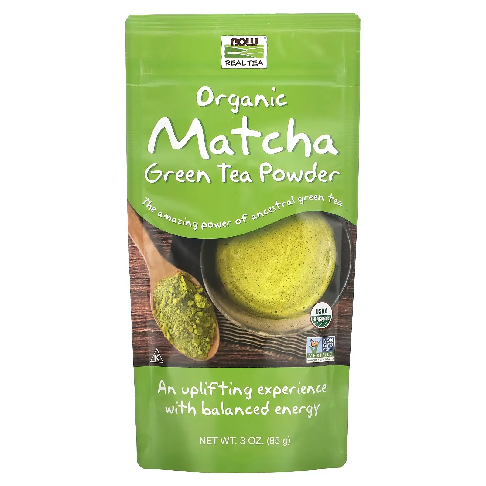 Real Tea, Organic Matcha Green Tea Powder, 3 oz (85 g)