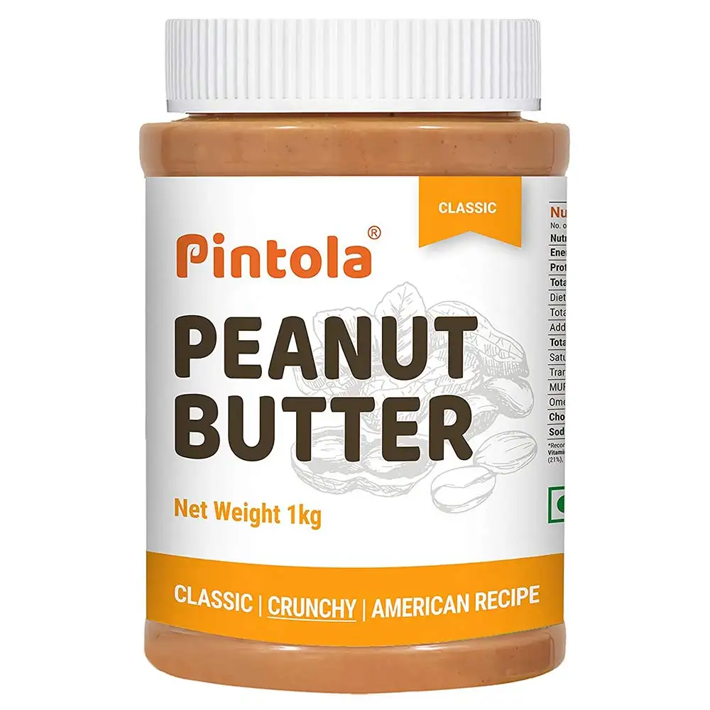 Pintola Classic Peanut Butter,  1 kg  Crunchy