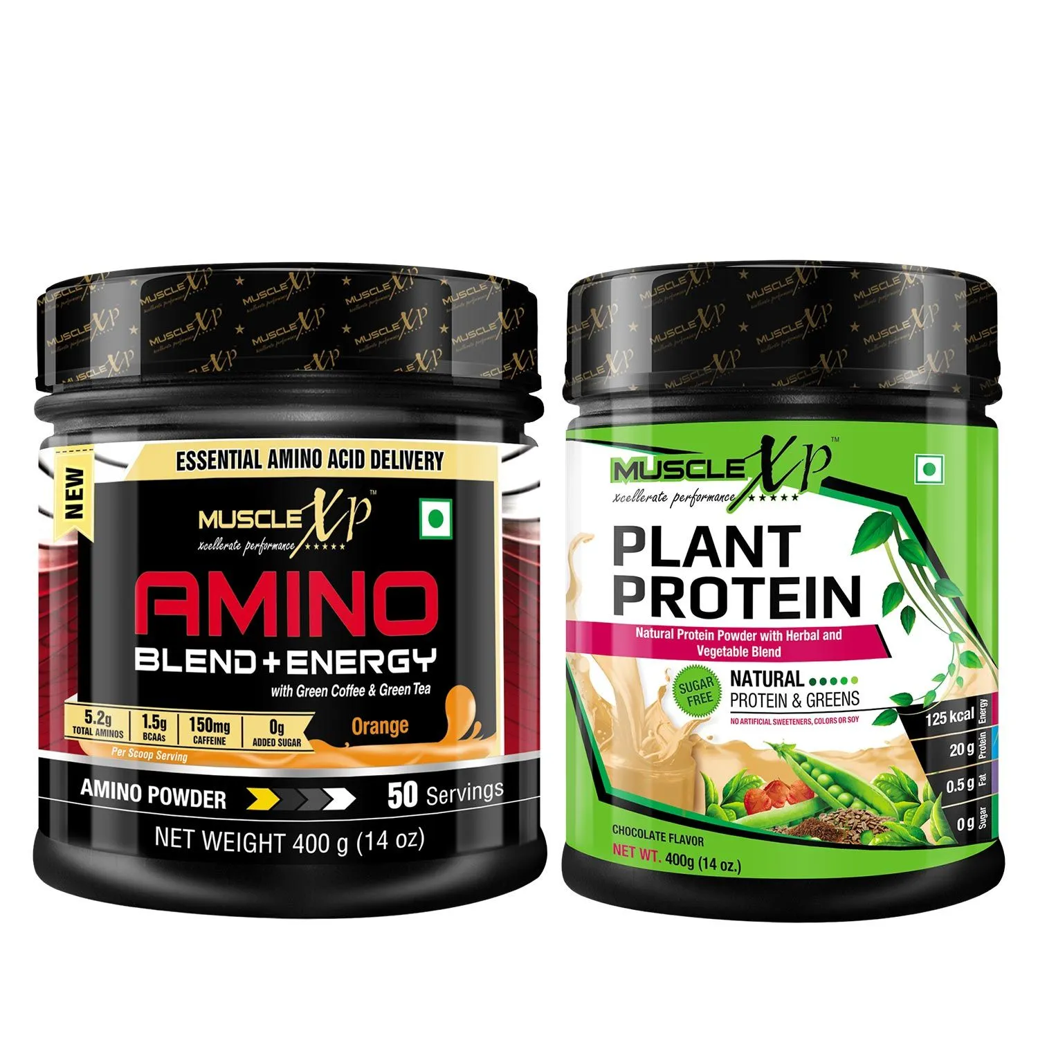 MuscleXP Essential Health Care - Amino Blend + Plant Protein