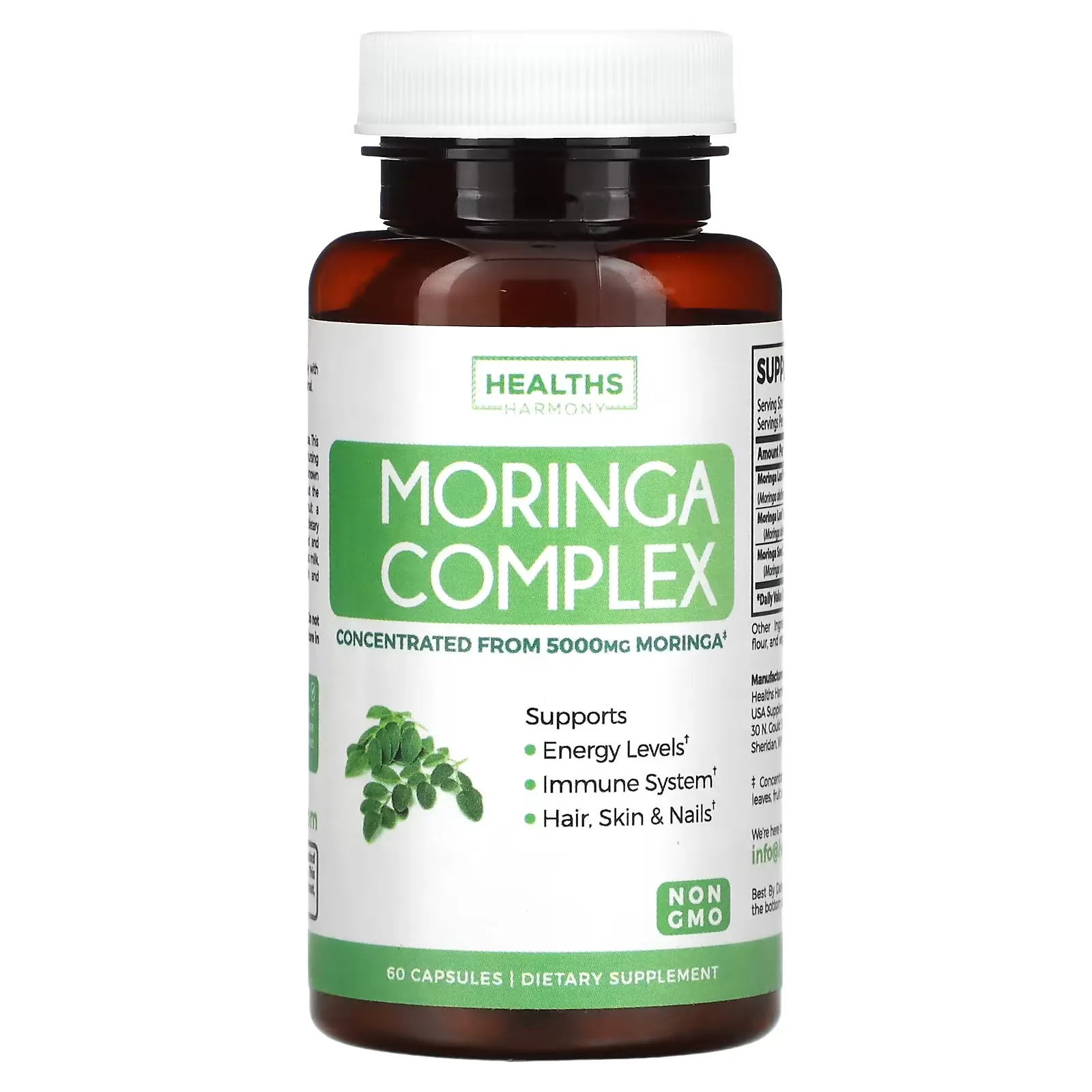 Moringa Complex, 60 Capsules