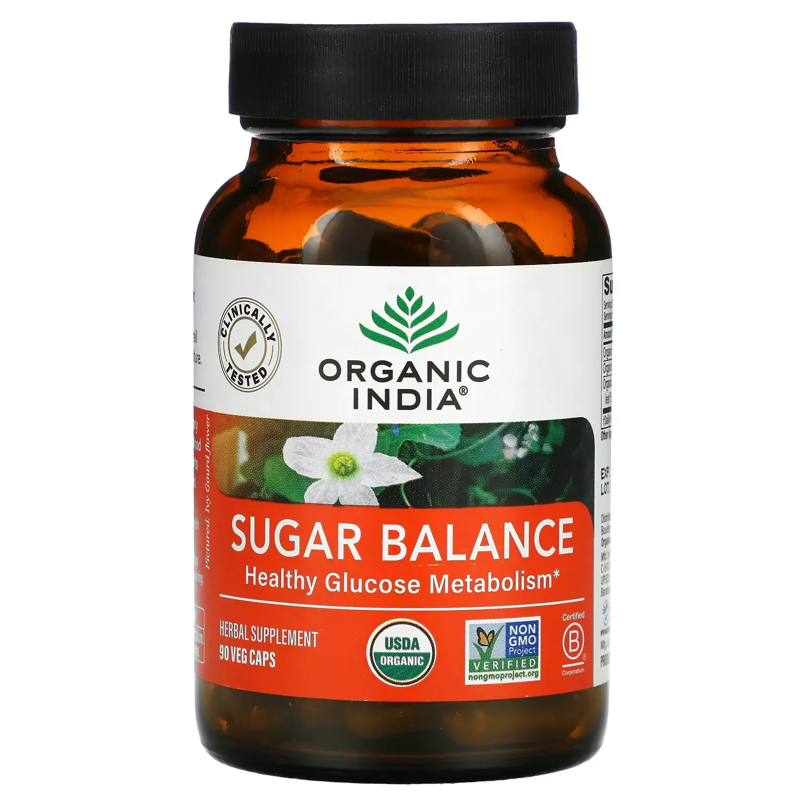 Sugar Balance, Healthy Glucose Metabolism, 90 Veg Caps