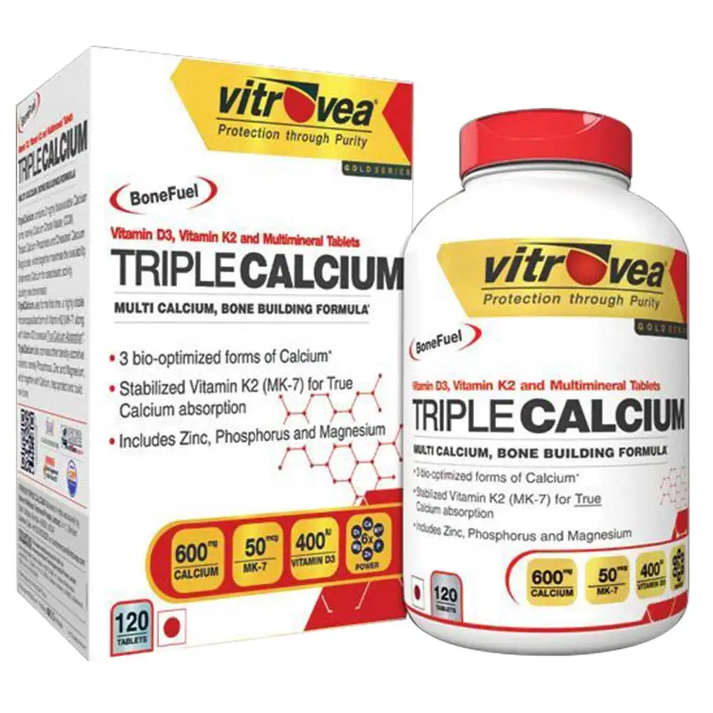 Vitrovea Triple Calcium,  120 tablet(s)  Unflavoured