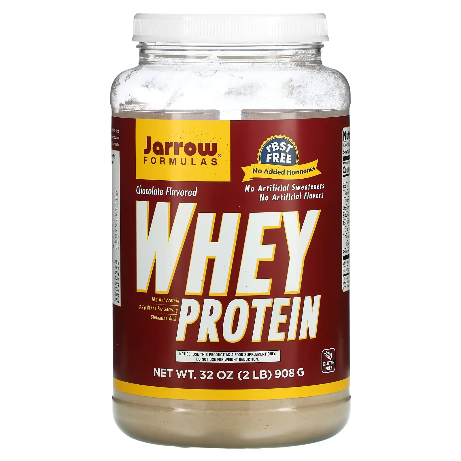 Whey Protein, Chocolate, 2 lb (908 g)