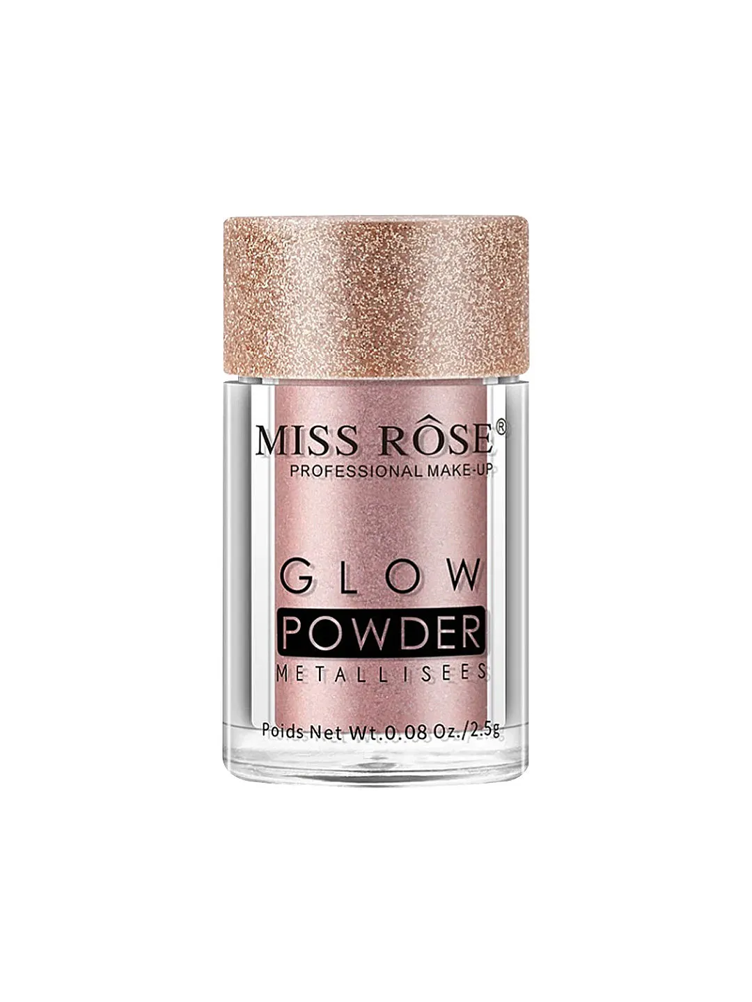 Miss Rose Professsional Makeup Glow Powder Metalises