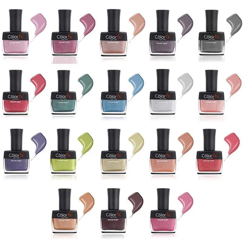 Color Fx Sugar Baby Super Saver Nail Enamel Pack