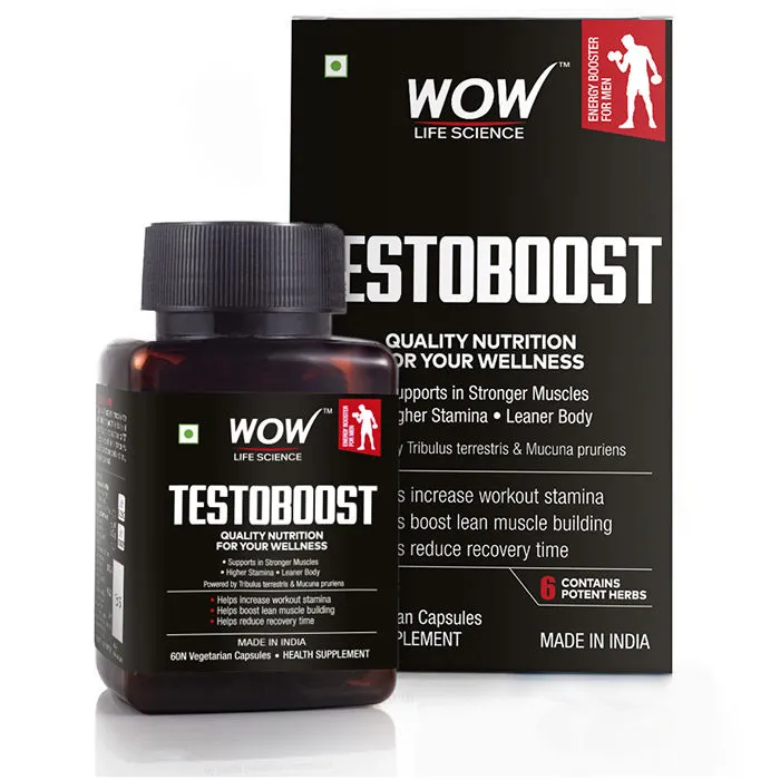 WOW Life Science Testoboost Capsules