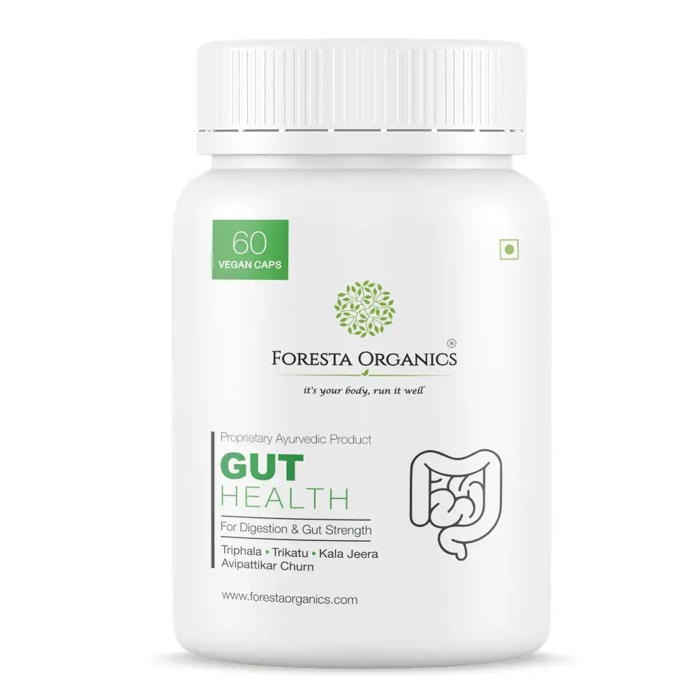 Foresta Organics Gut Health,  60 capsules